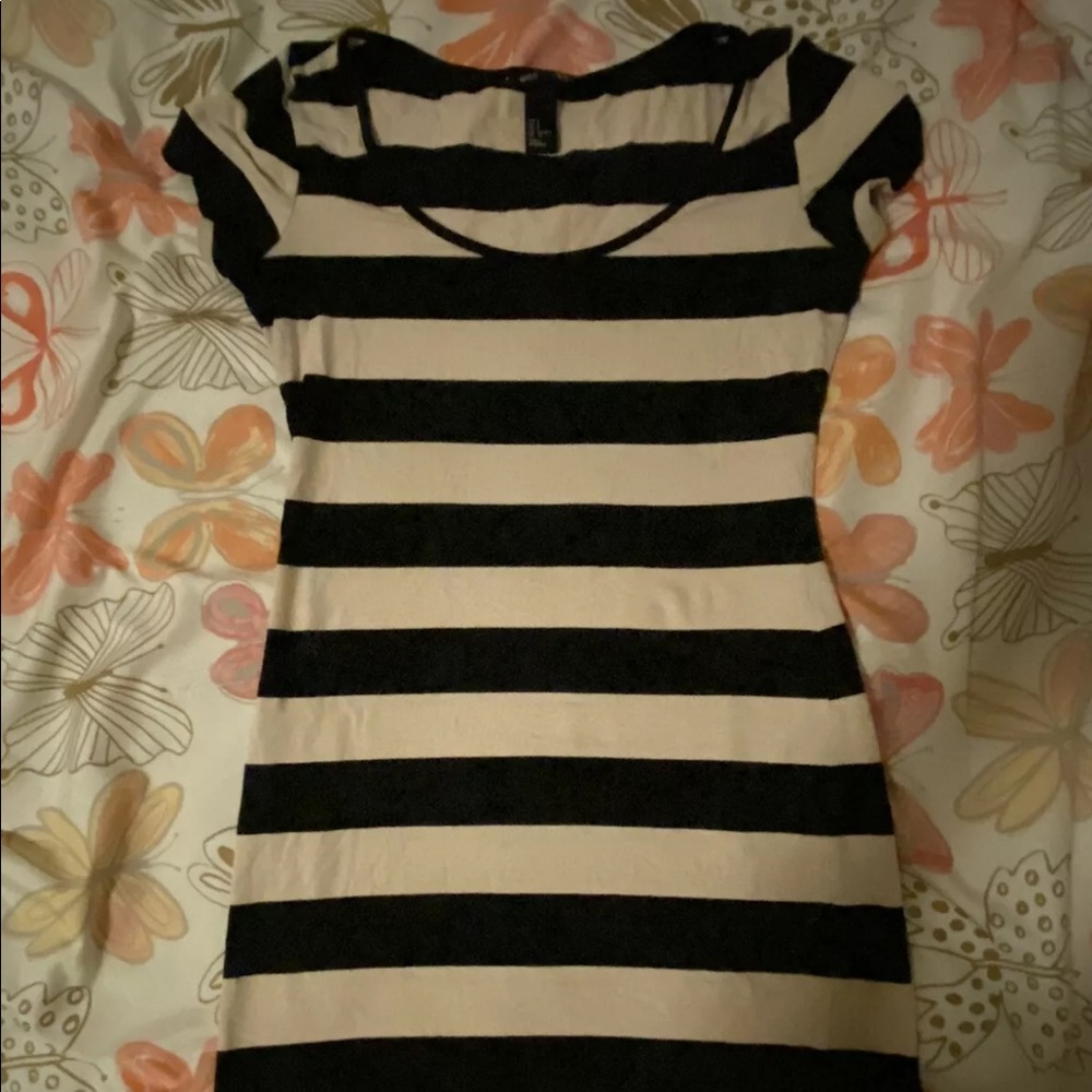 H&M Striped Dress Small